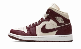 AIR JORDAN 1 WMNS "Split Cherrywood Red" Casual Edge