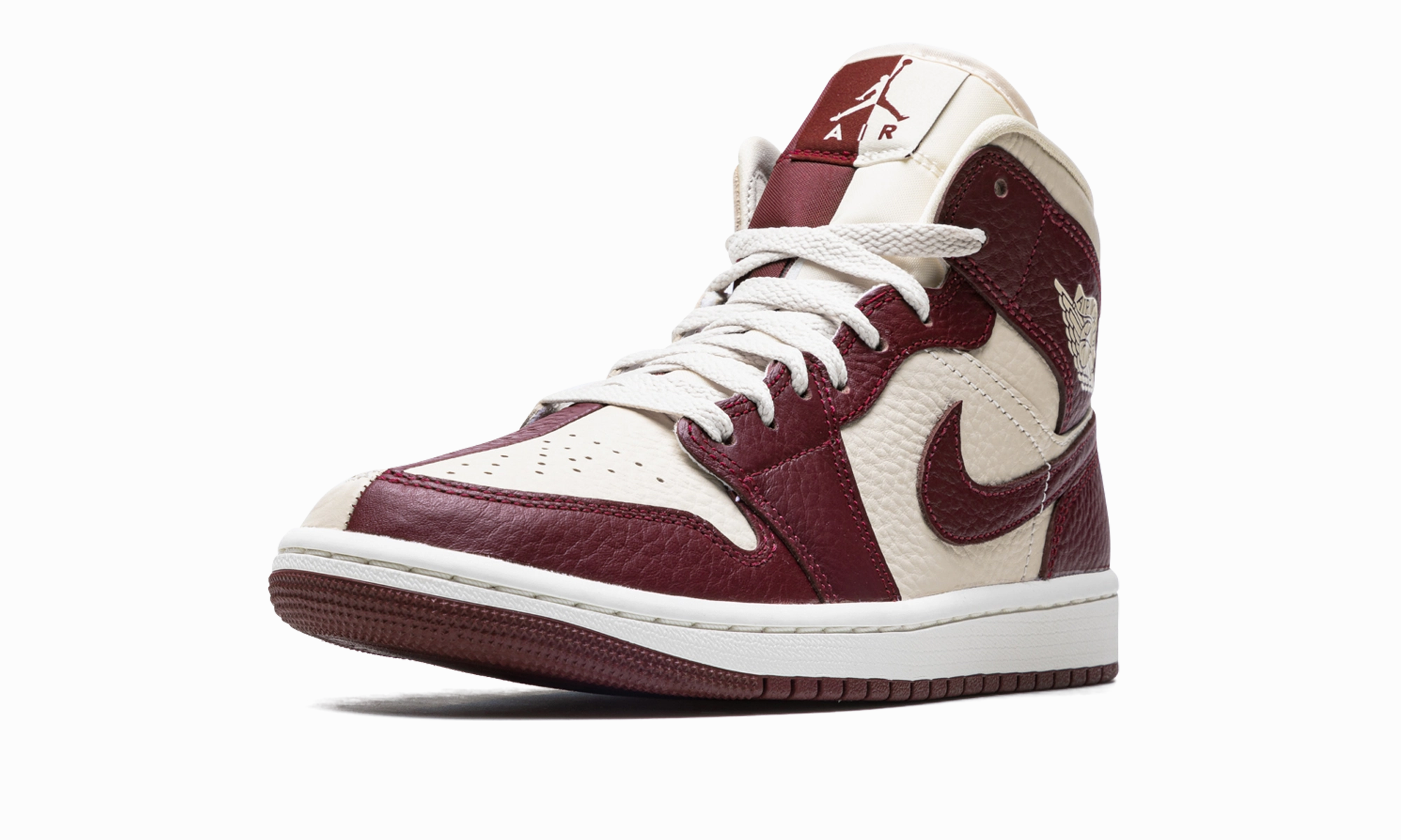 custom-fit Grip tech AIR JORDAN 1 WMNS "Split Cherrywood Red"