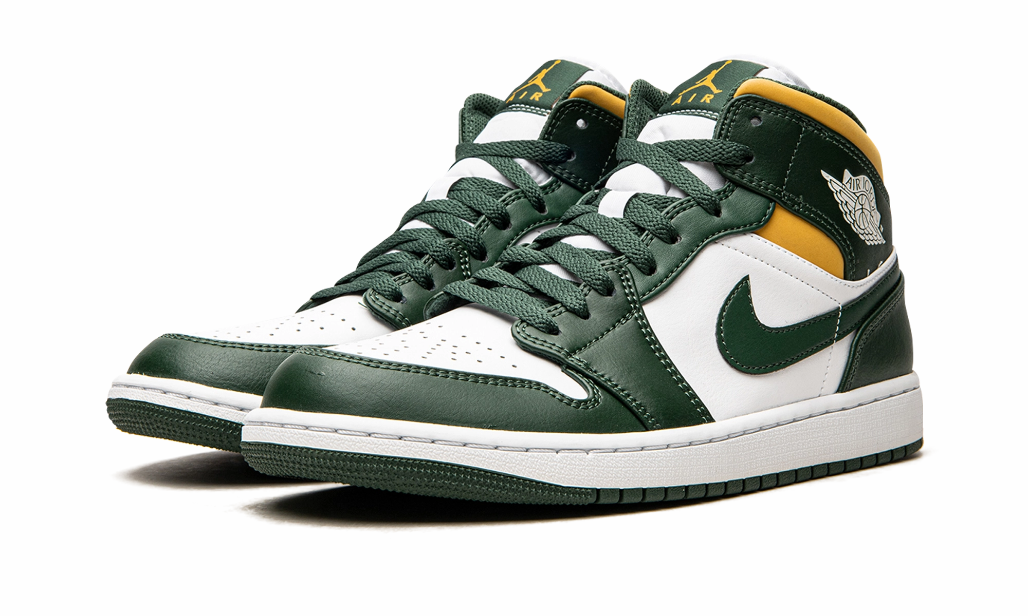 Air Jordan 1 Mid "Sonics" Style Play