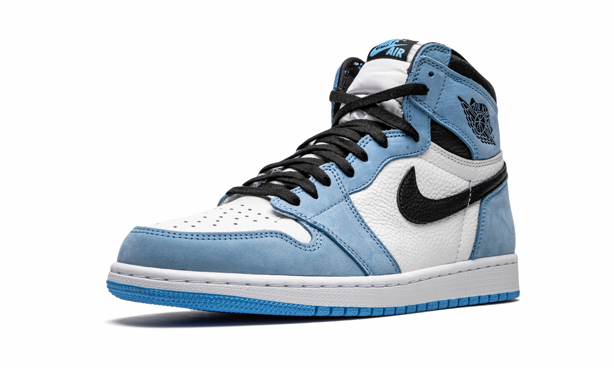 Exclusive traction Air Jordan 1 Retro High OG "University Blue"