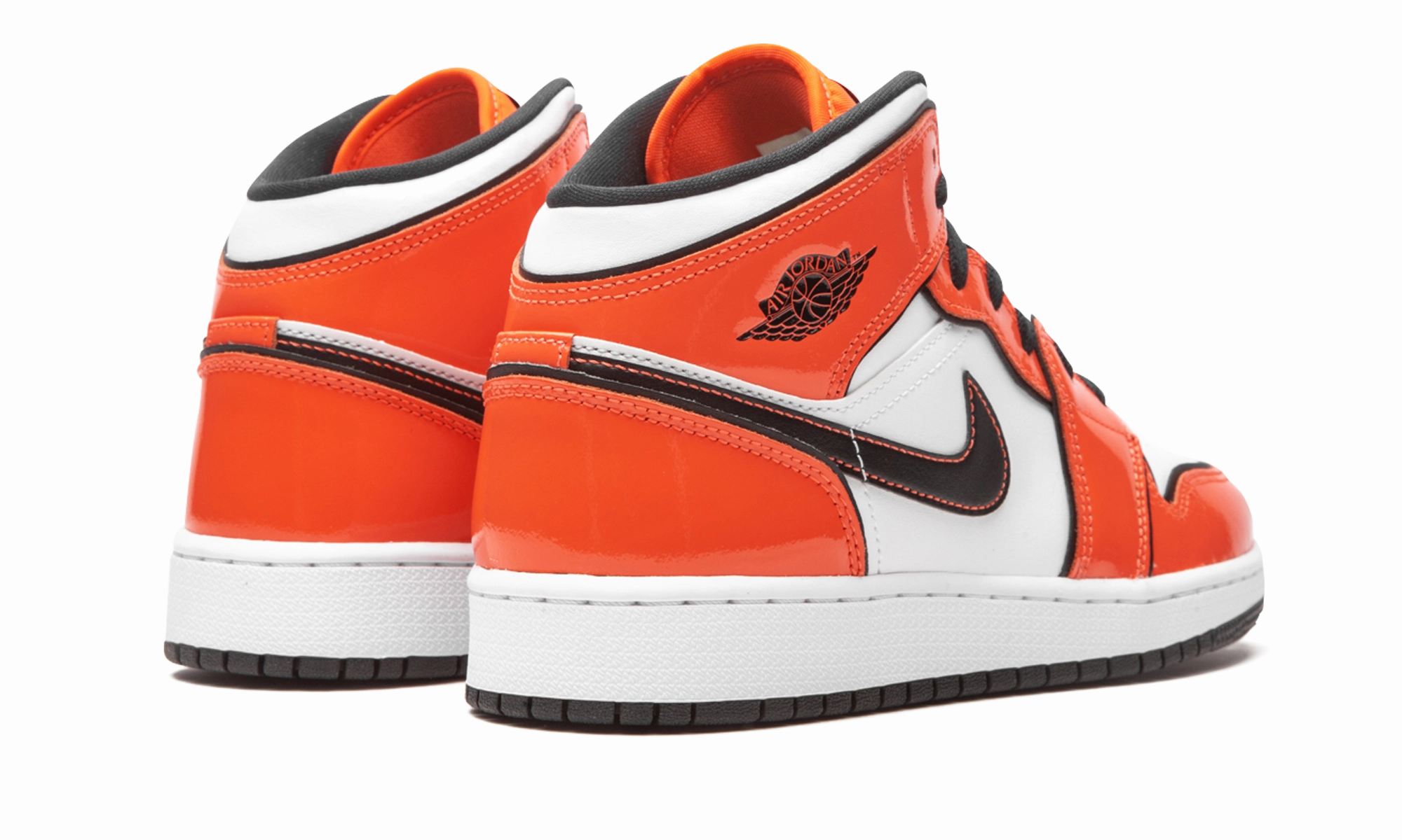 Air Jordan 1 Mid SE GS "Turf Orange" Boosted sole