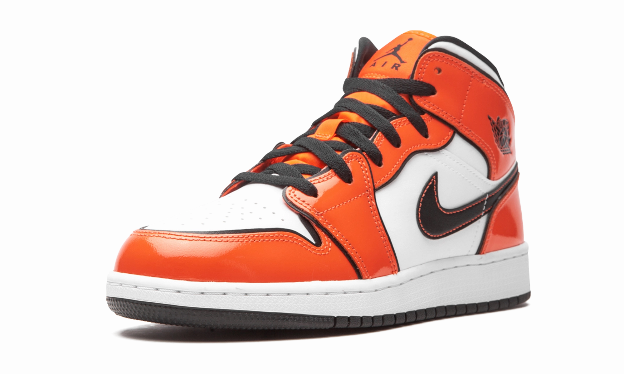 Air Jordan 1 Mid SE GS "Turf Orange" Elevated arch All Wear