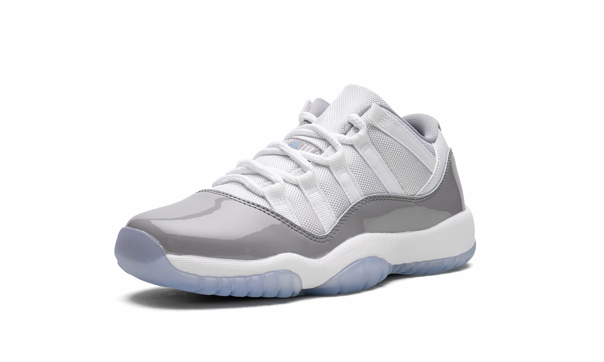 running for a way to stay grounded Air Jordan 11 Low GS "Cement Grey"
