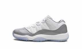 Air Jordan 11 Low GS "Cement Grey" square - toe shoes