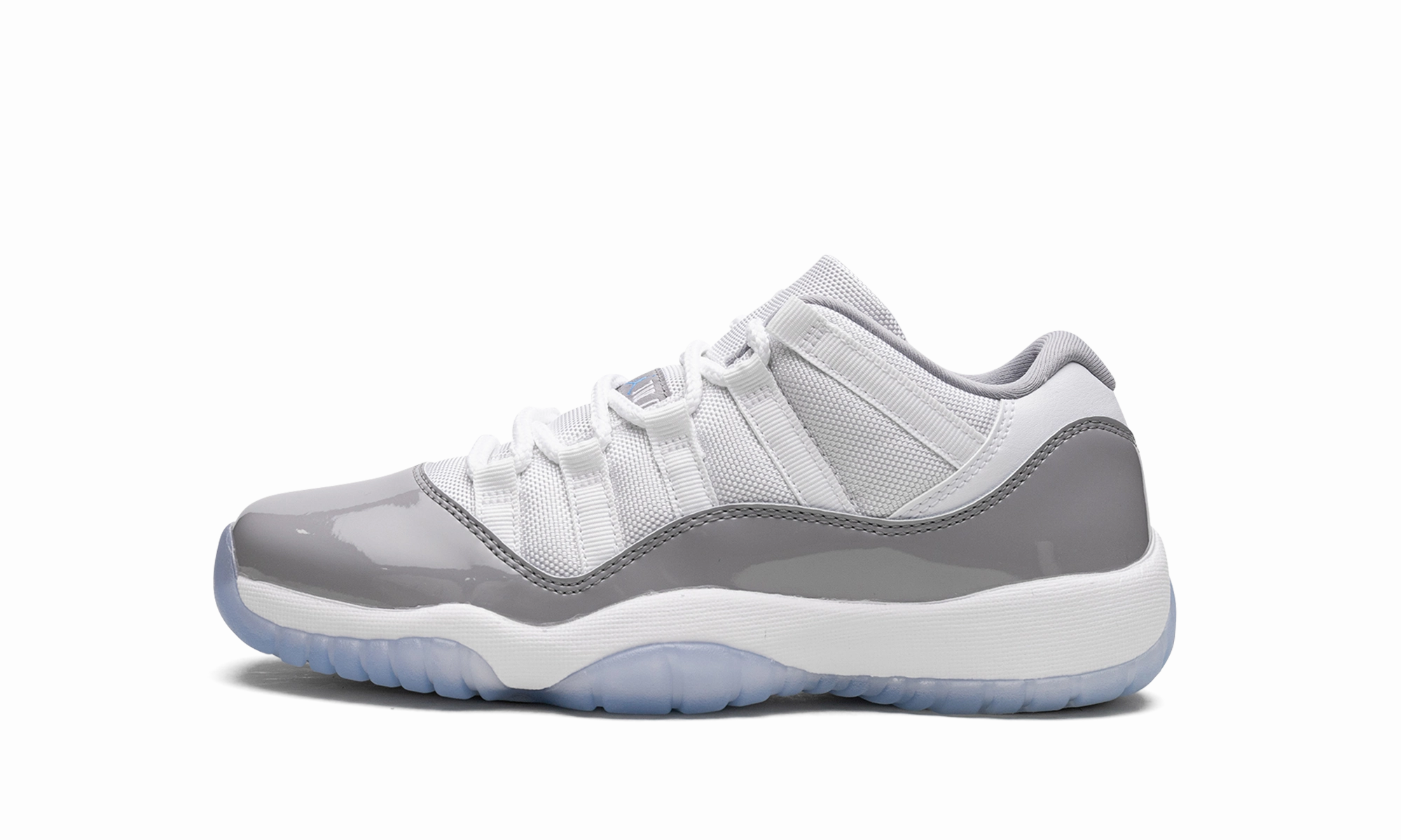 Air Jordan 11 Low GS "Cement Grey" square - toe shoes