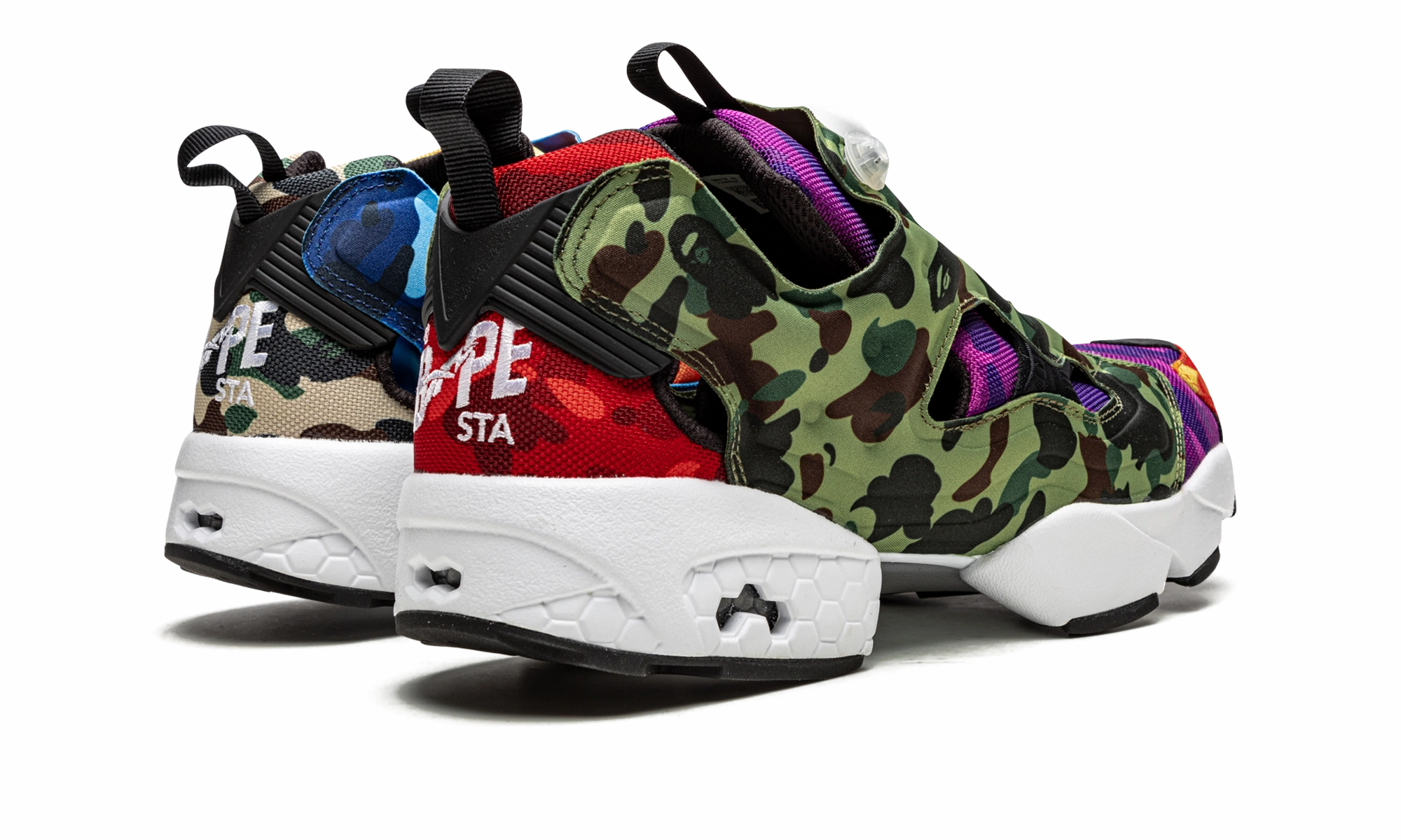Instapump Fury OG "BAPE - Multi-Camo" Classic Shoes performance - enhancing shoes