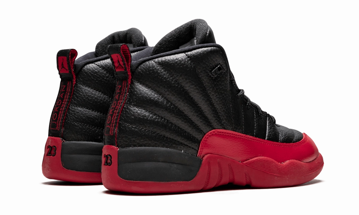 Jordan 12 Retro PS "Flu Game" running in corporate runs shoes Reinforced toe