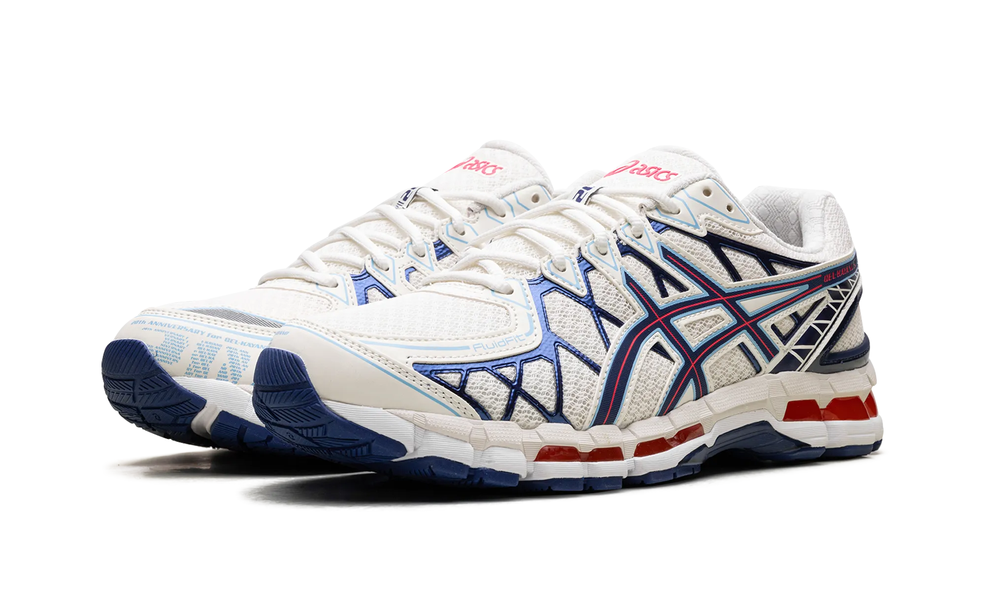Gel Kayano 20 "Cream Deep Marine" student Tempo - run