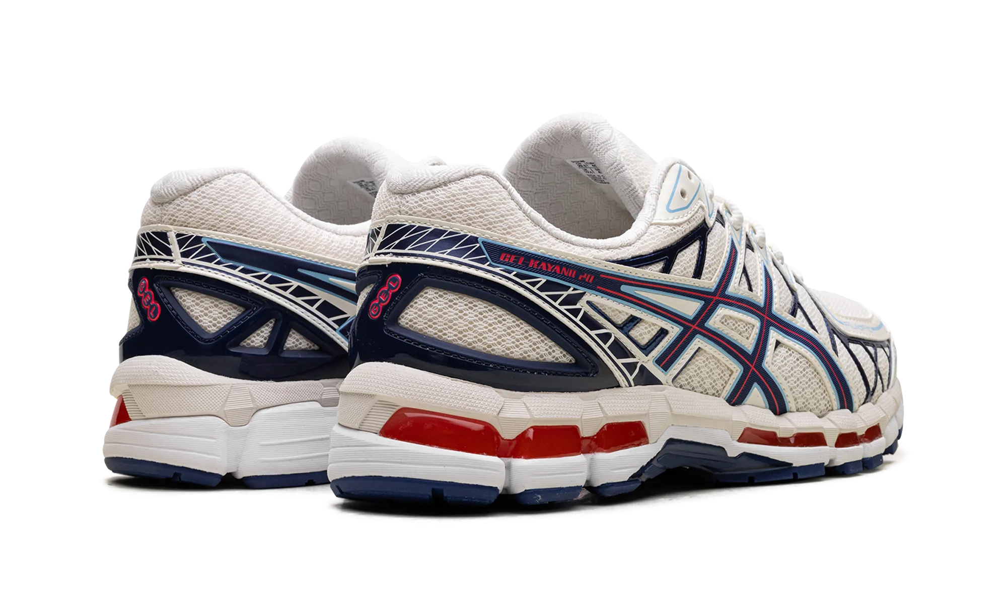 padded shoes Flexibility - zones Gel Kayano 20 "Cream Deep Marine"