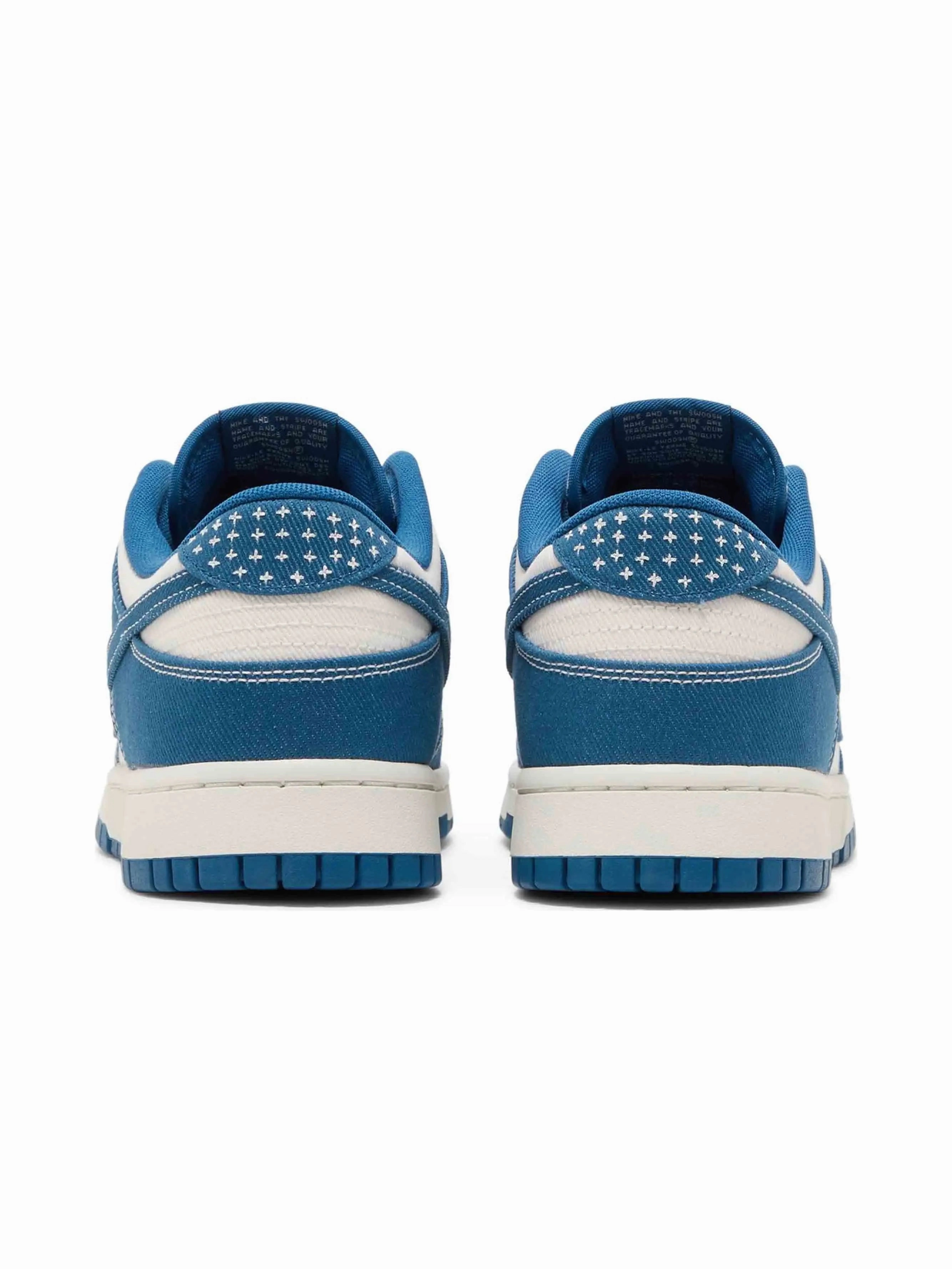 Nike Dunk Low Industrial Blue Sashiko synthetic - upper - durability shoes running with a cushioned midsole