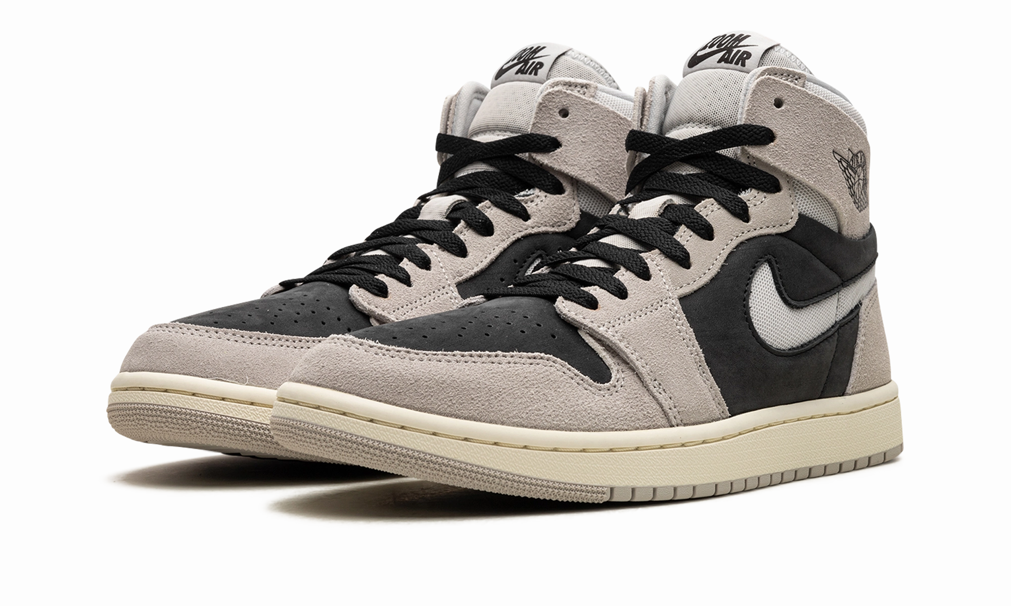 Fitness Footwear Stylish Sole AIR JORDAN 1 HIGH ZOOM CMFT 2 WMNS "Light Iron Ore"