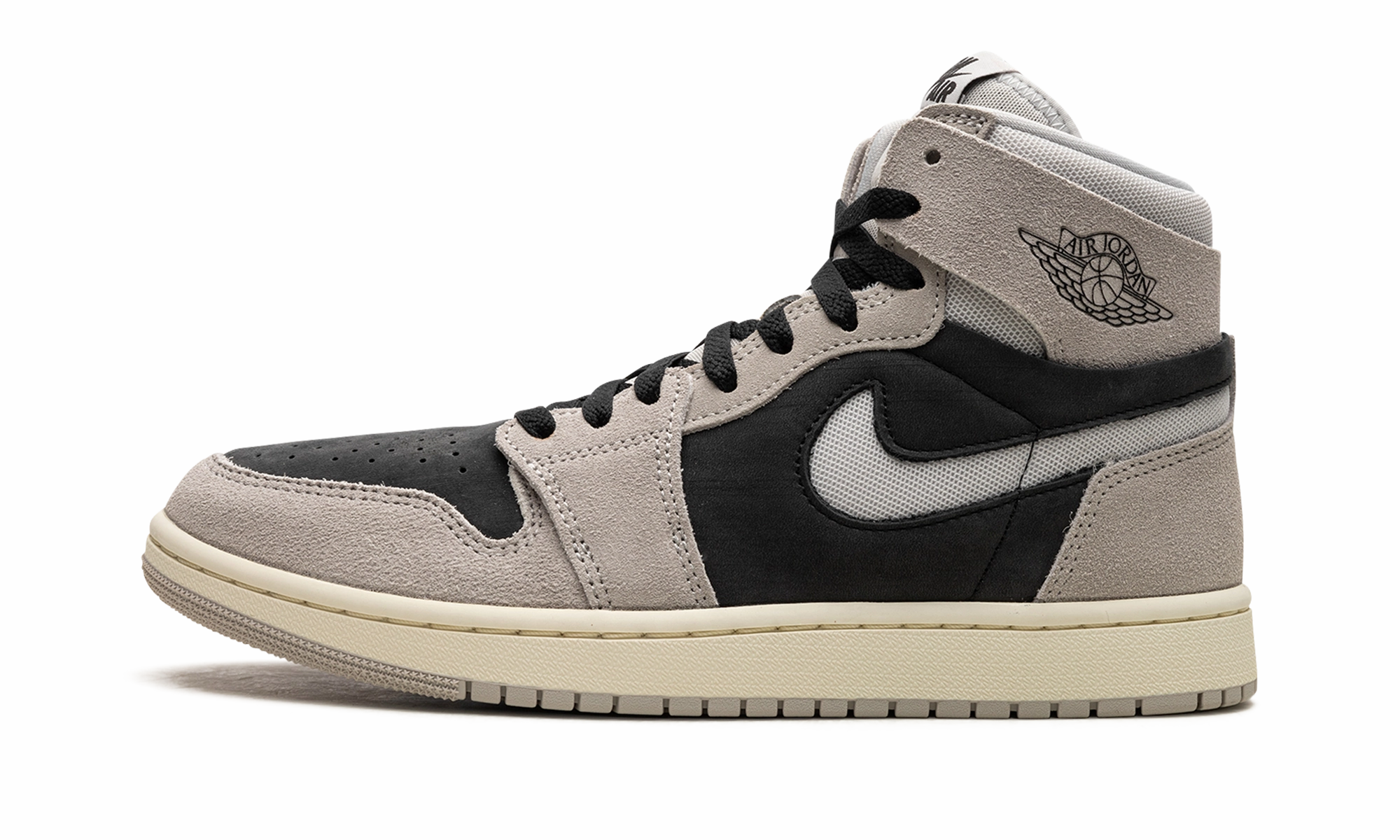 AIR JORDAN 1 HIGH ZOOM CMFT 2 WMNS "Light Iron Ore" Soft Arch