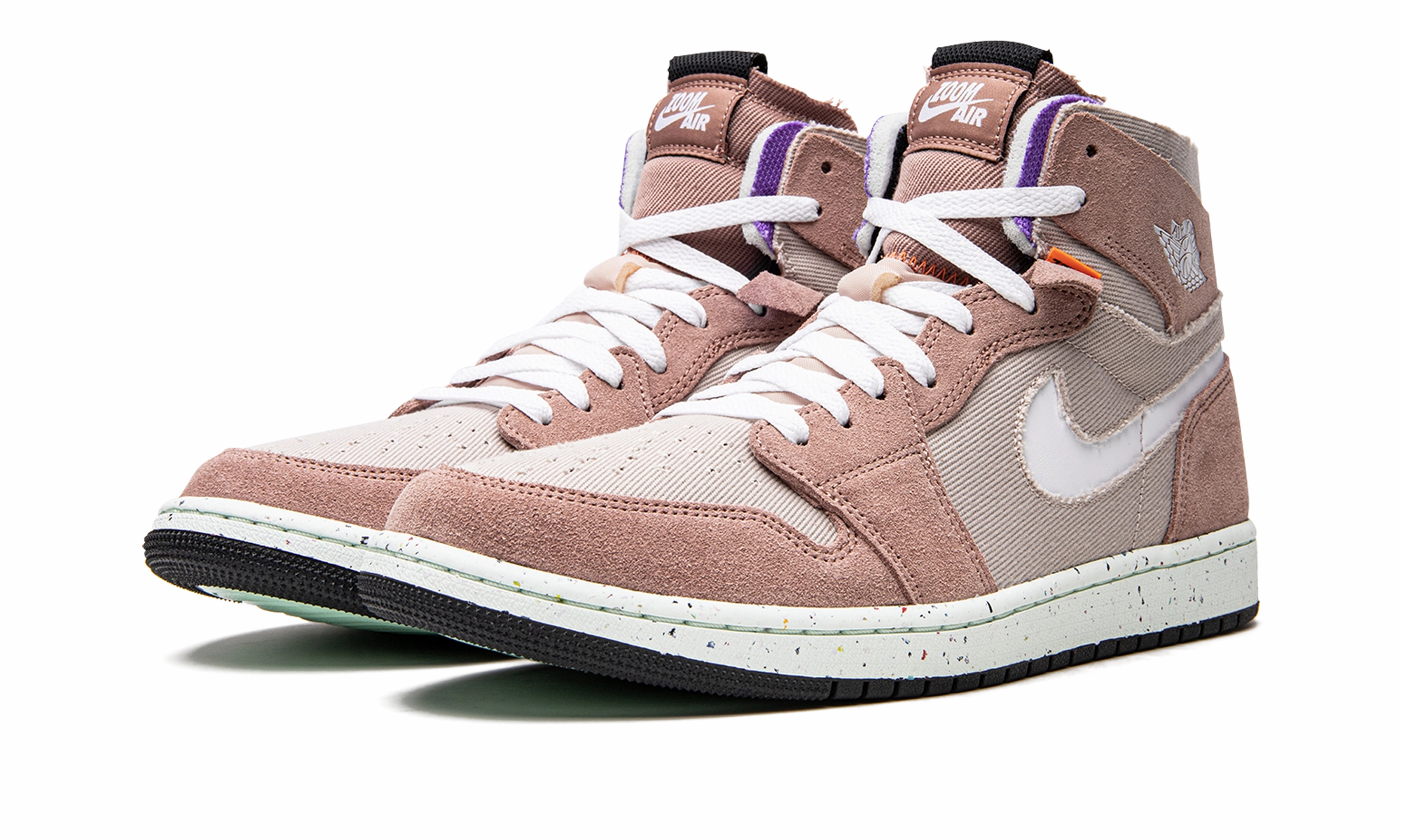 Air Jordan 1 Zoom CMFT "Fossil Stone" Bold Style Flexible Lining