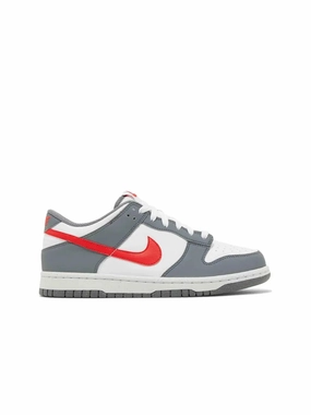 Nike Dunk Low Next Nature Smoke Grey Light Crimson (GS) cushioning shoes