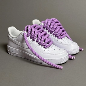 Nike Air Force 1 "Rope Laces Purple Tint" V2 Luxury Shoes treadmill workout running shoes