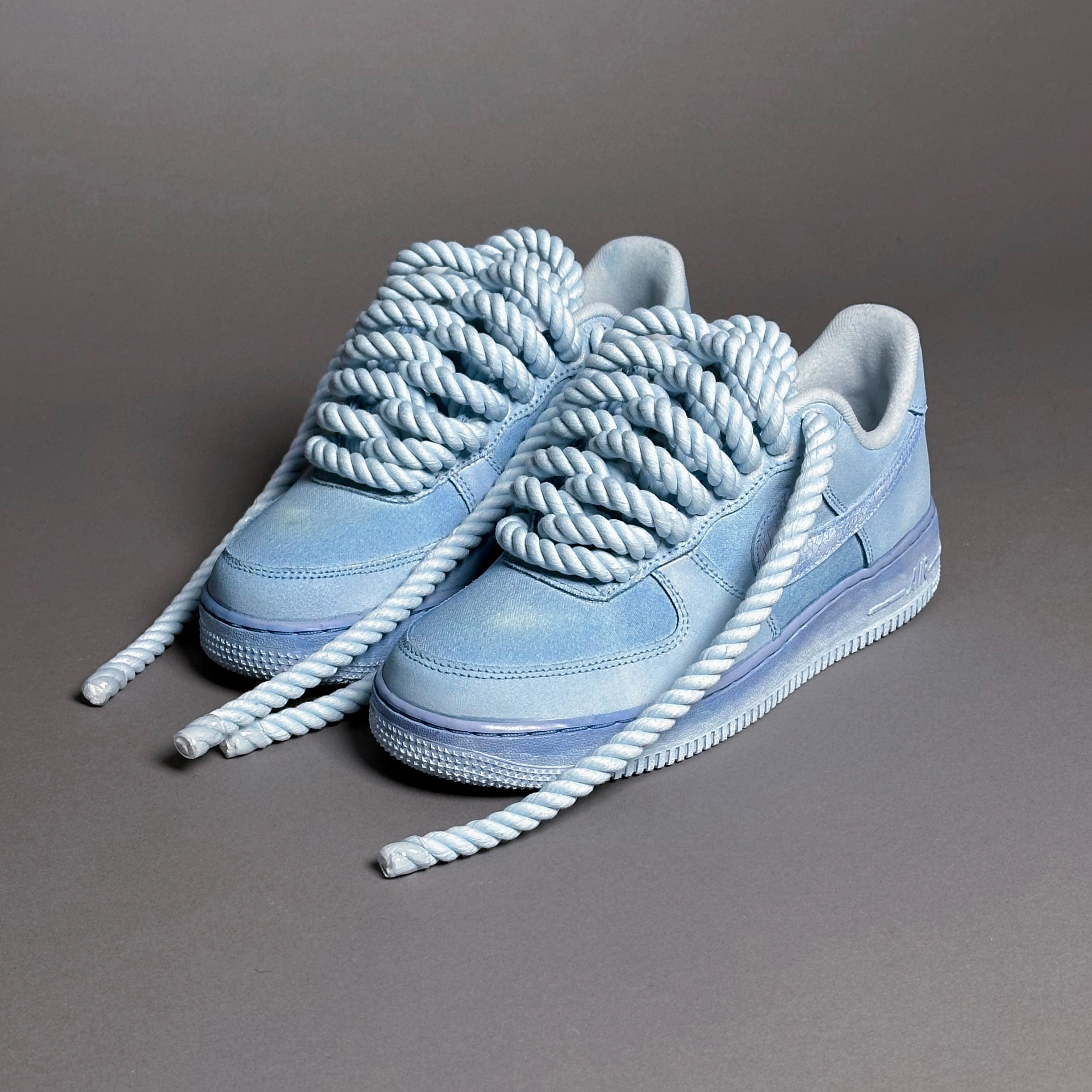 running in races Social Sharing Nike Air Force 1 Glacial "Rope Laces Glacial Tint" V2