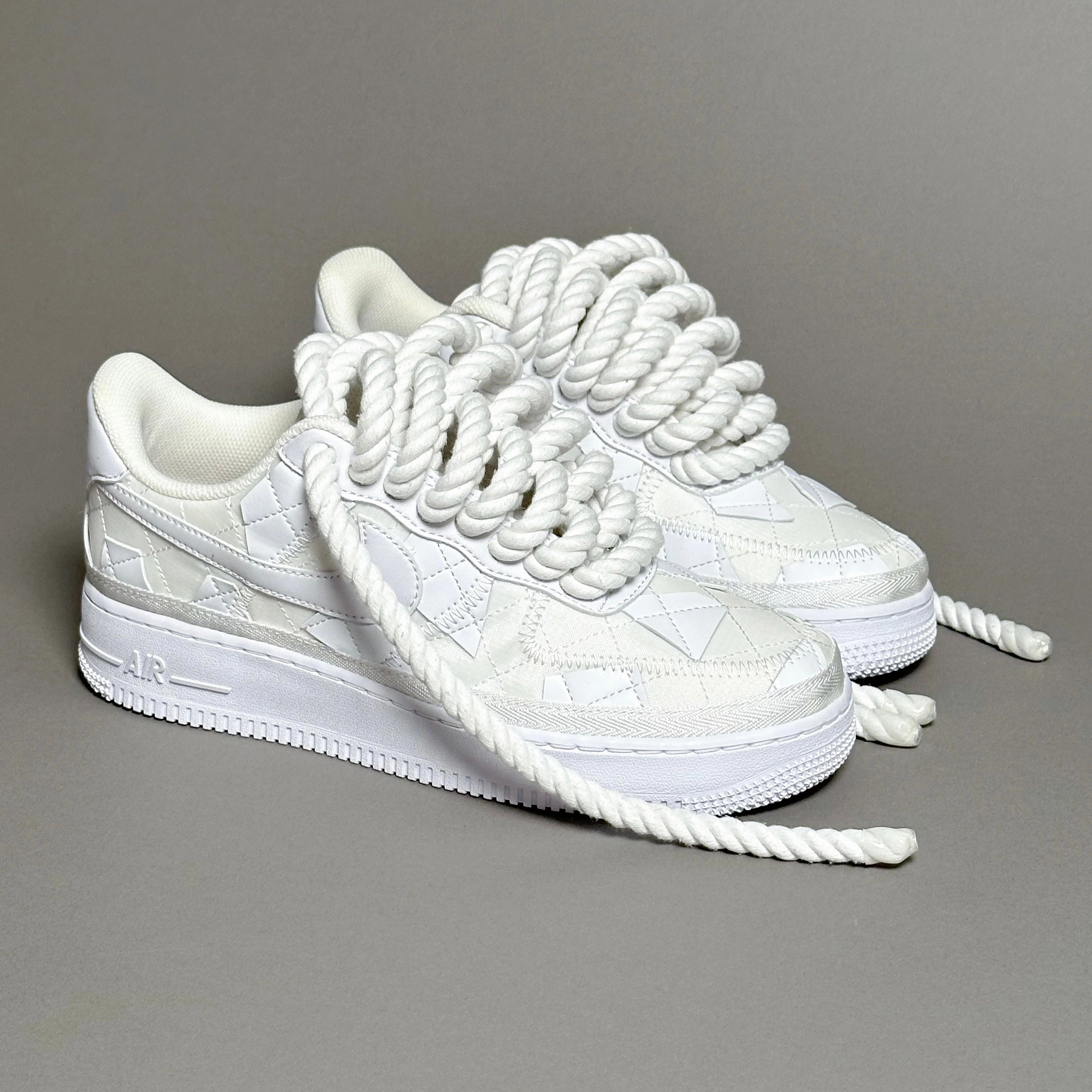 Nike Air Force 1 Billie Eilish "Rope Laces White" V2 wide - toe shoes Indoor - exercise