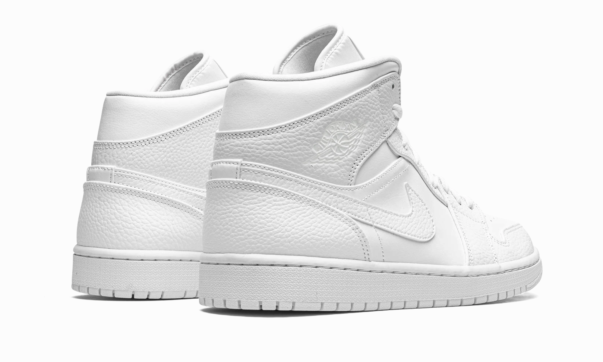 Air Jordan 1 Mid "Triple White" Flex Walk