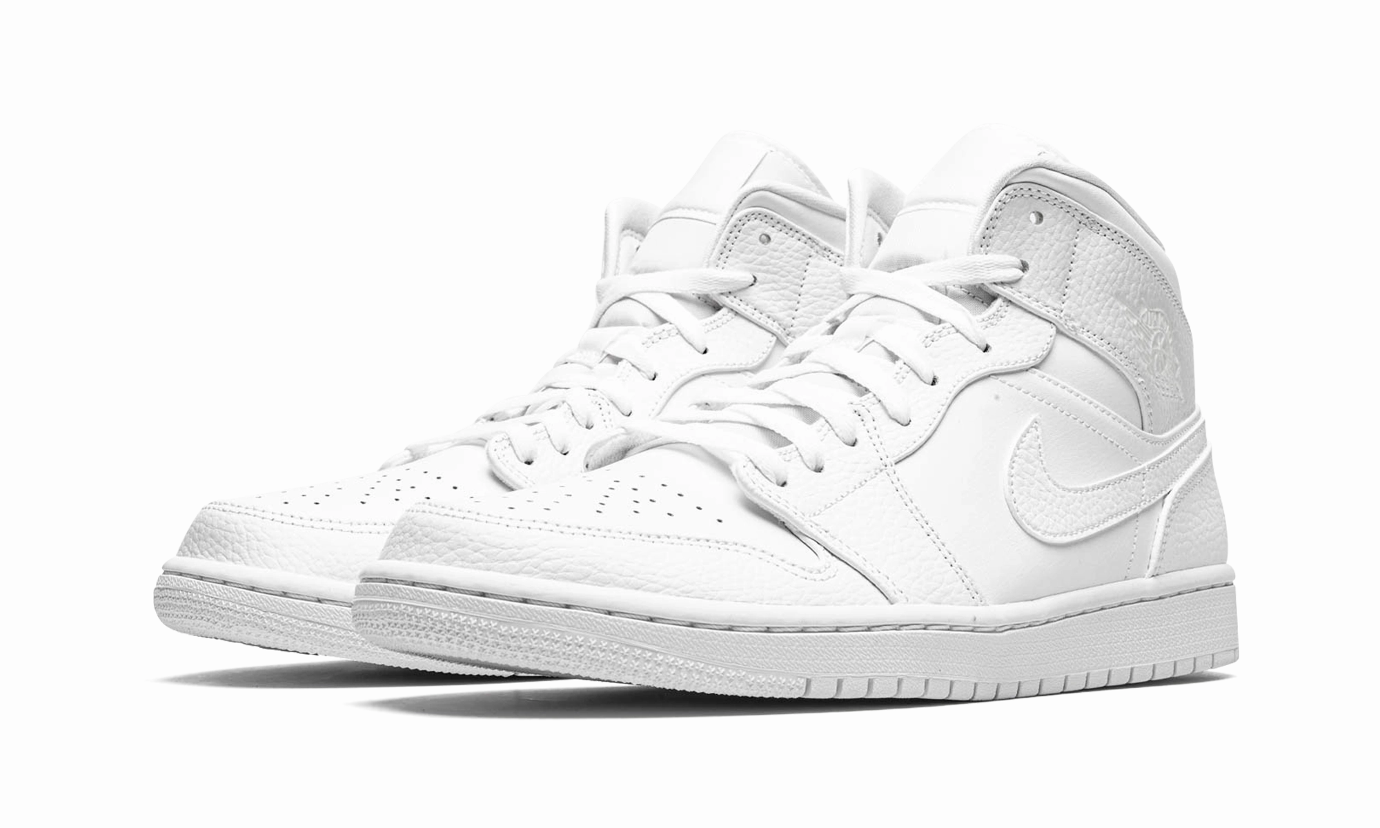 Fashion Basics Adaptive stability Air Jordan 1 Mid "Triple White"