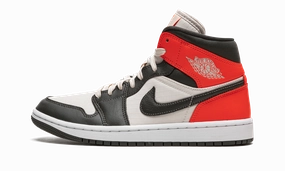 AIR JORDAN 1 MID SE WMNS "Newsprint" Soft Lining Style Boost