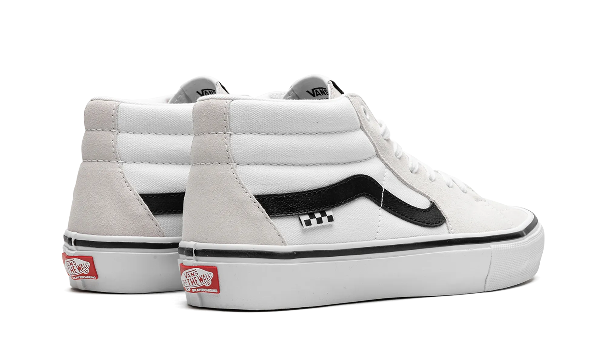 Cloud Step Skate Grosso Mid "White/Black"