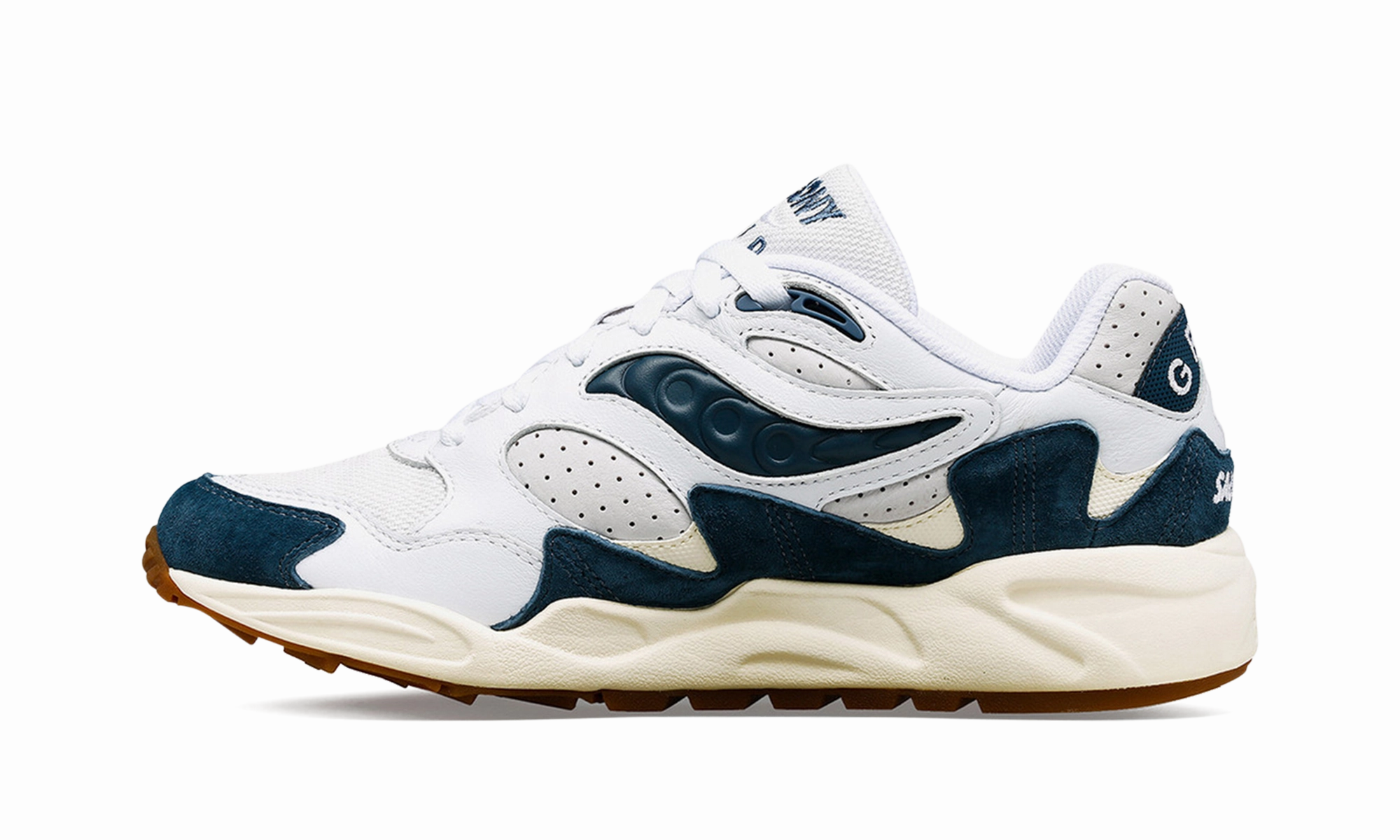 packable shoes Grid Shadow 2 "Ivy Prep White Navy"