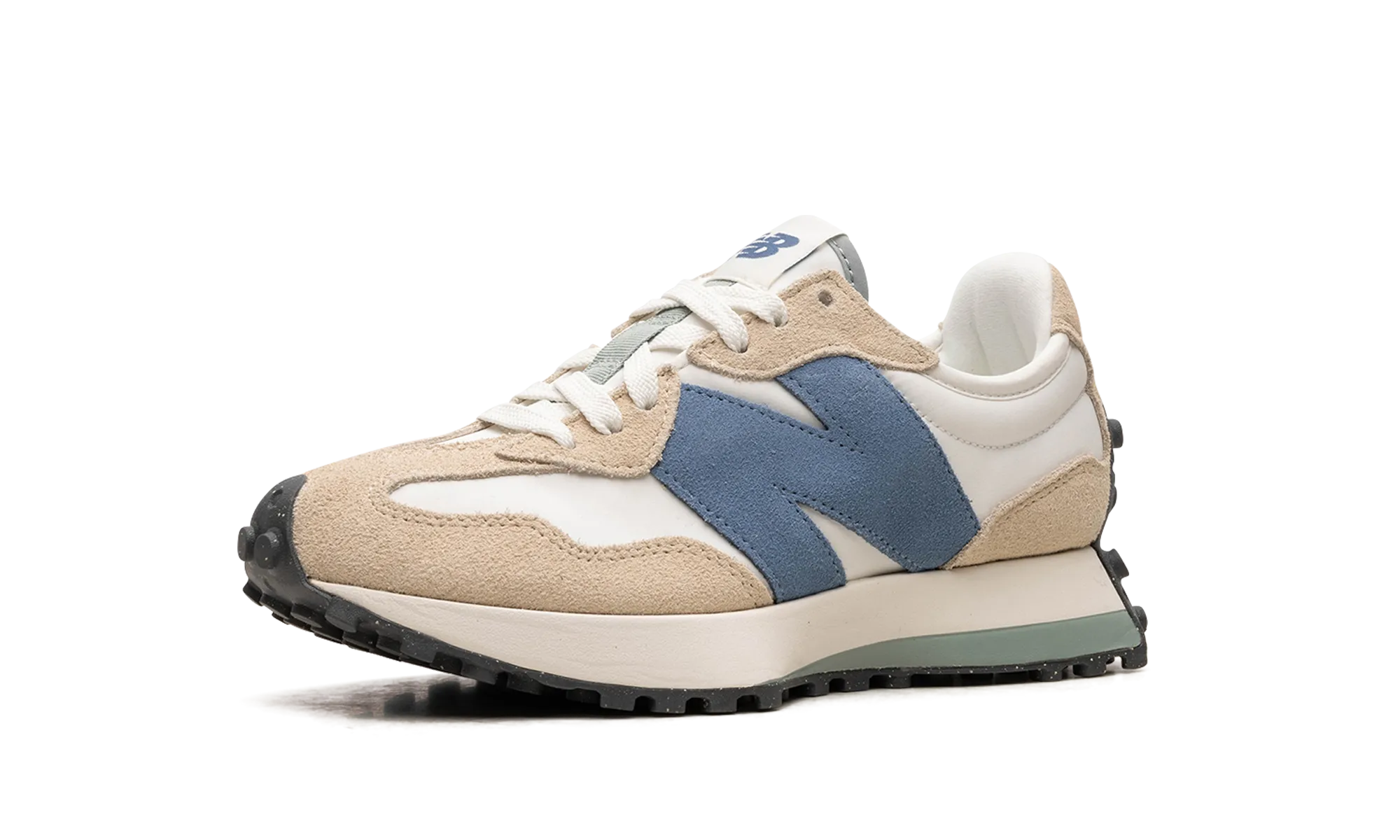 327 WMNS "Sandstone Mercury Blue" Memory Foam Scenic Step