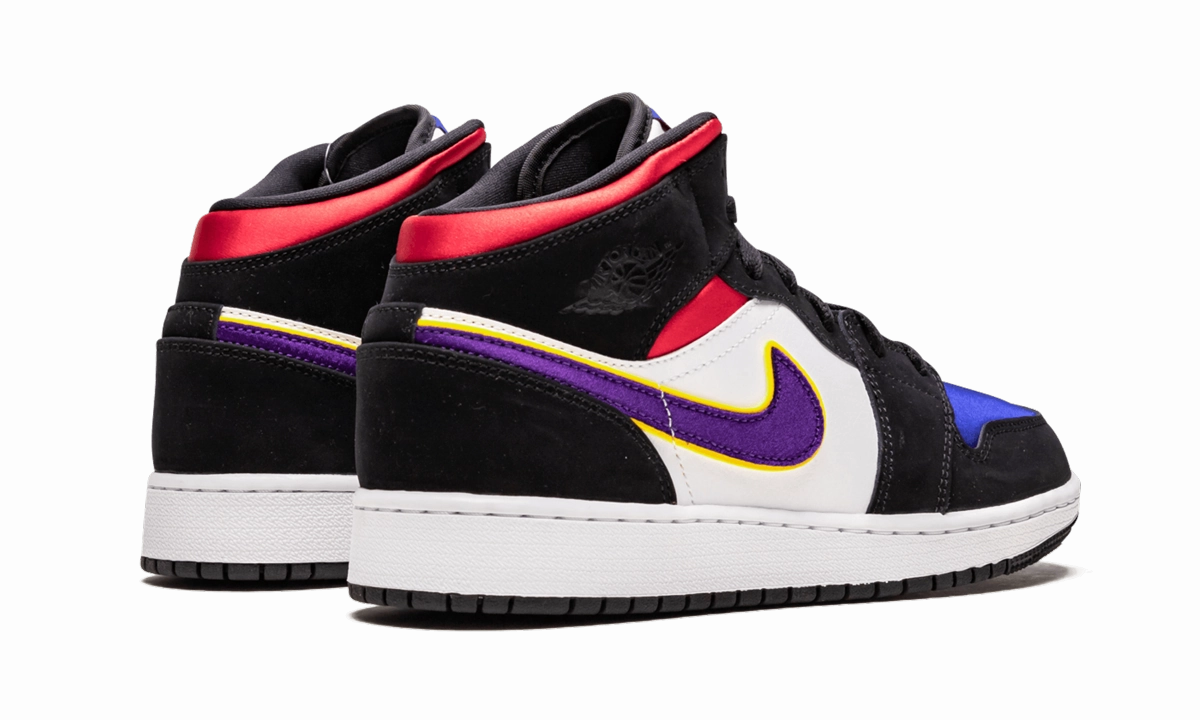 Built-in comfort Outdoor activities Air Jordan 1 Mid GS "Laker Top 3"