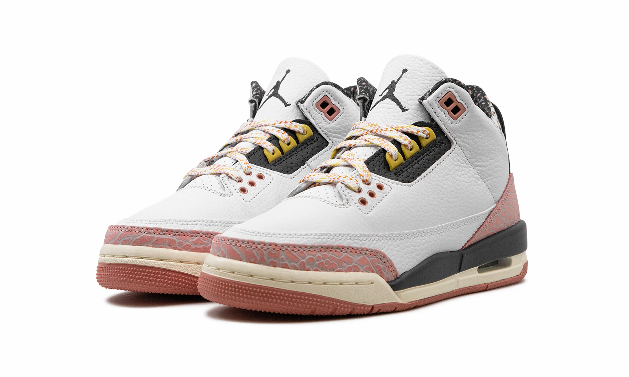 Foot Friendly Air Jordan 3 GS "White/Red Stardust"