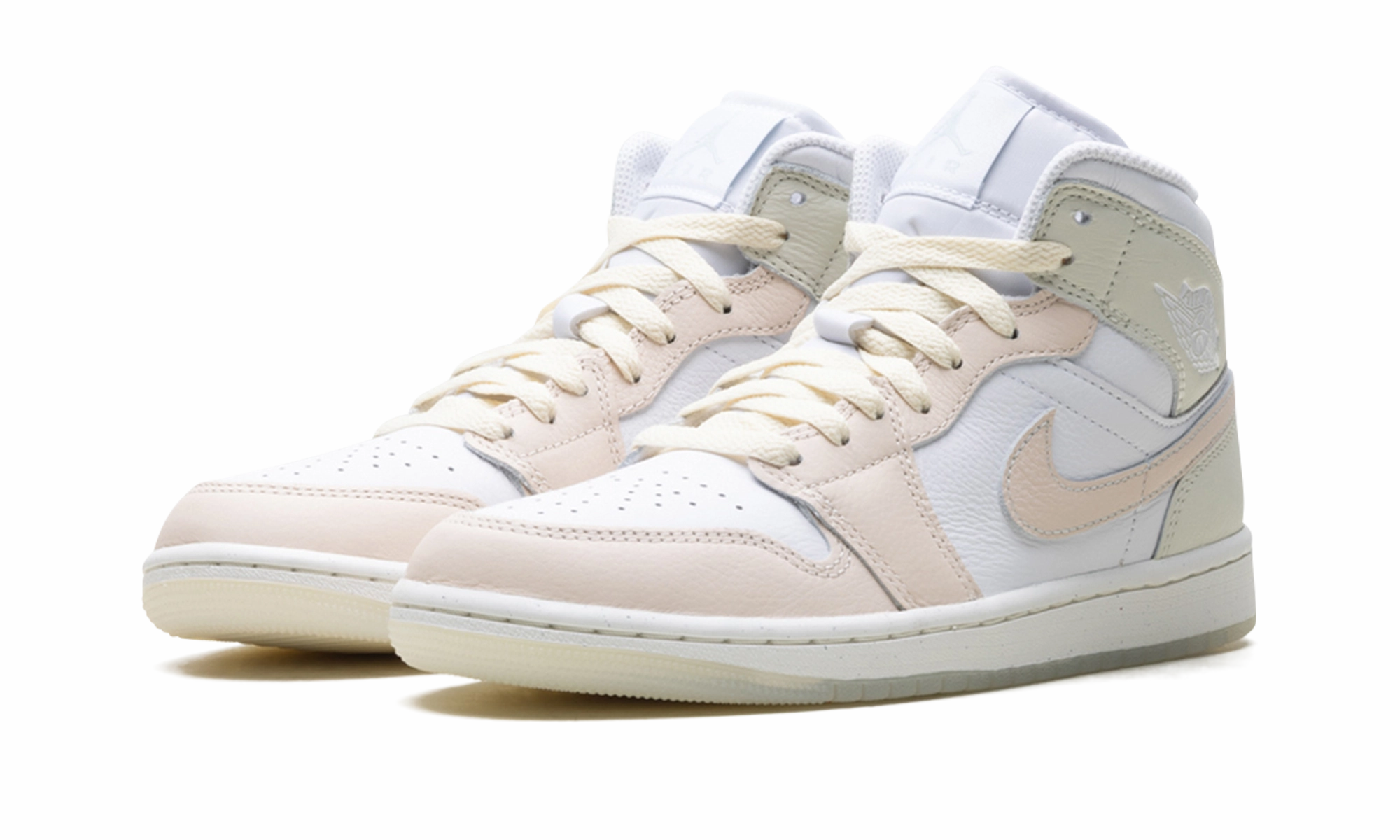 Air Jordan 1 Mid SE "White Sea Glass" Quick piece Endurance Run