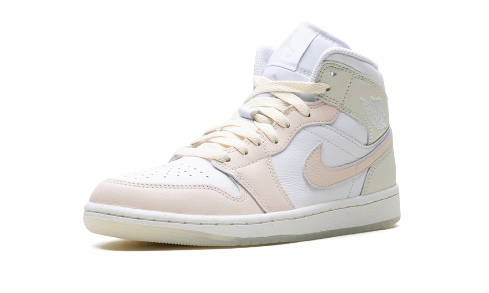 Functional Gear Ultra-soft shock absorption Air Jordan 1 Mid SE "White Sea Glass"