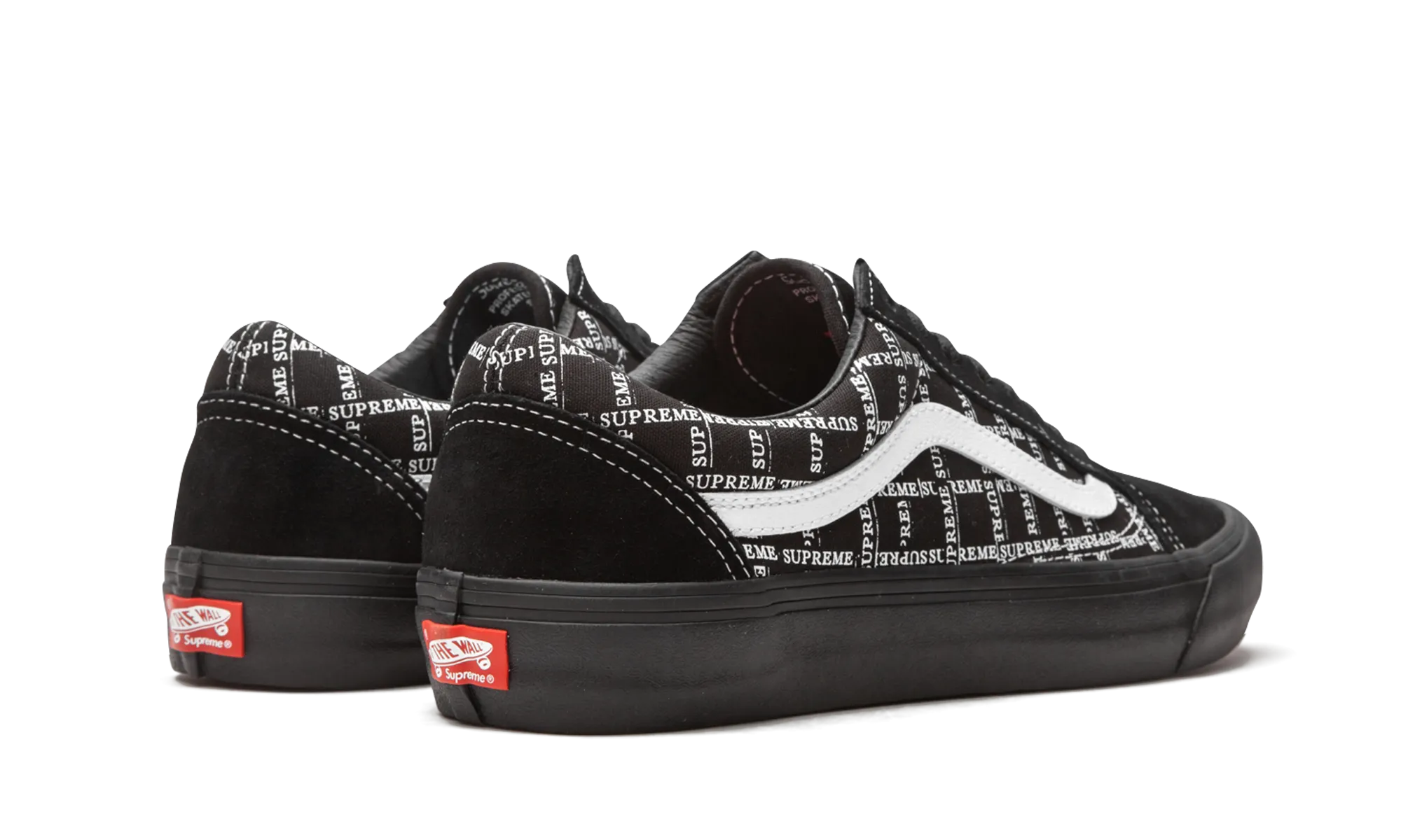 Old Skool Pro "Supreme Grid Black" Quick Jog