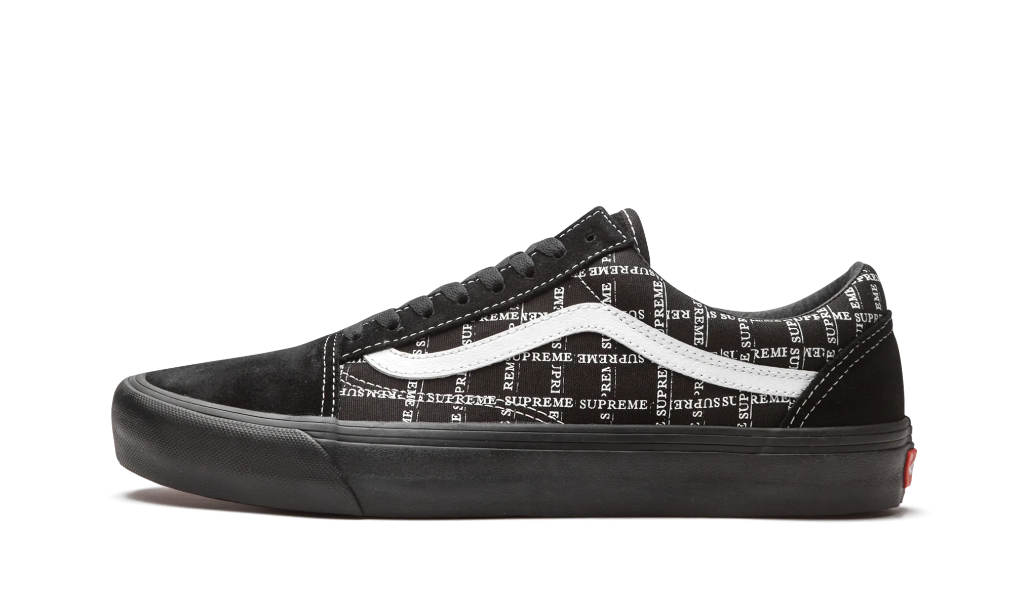 Cliff Path Old Skool Pro "Supreme Grid Black"