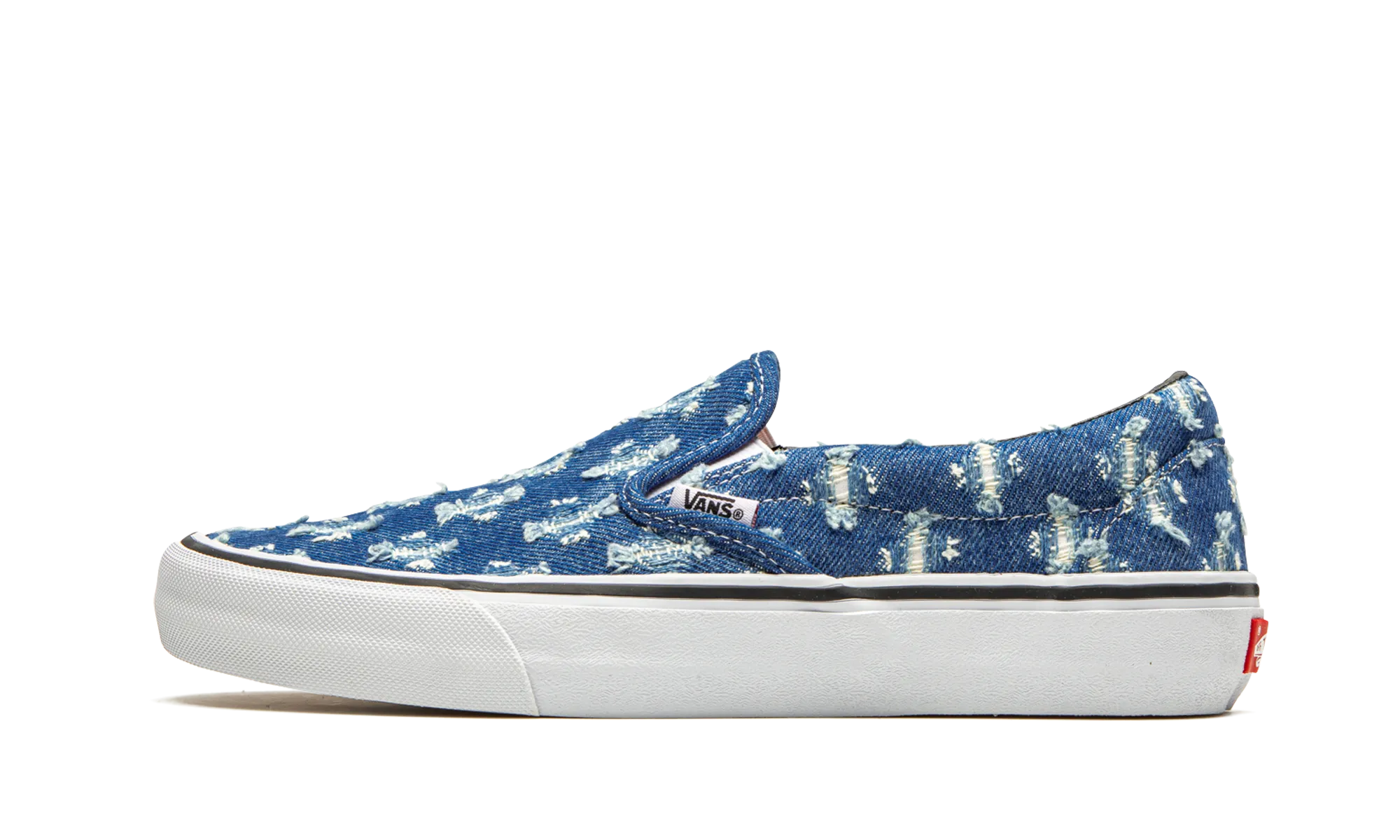 Breathable Comfort Slip-On Pro "Supreme - Blue Hole Punch Denim"