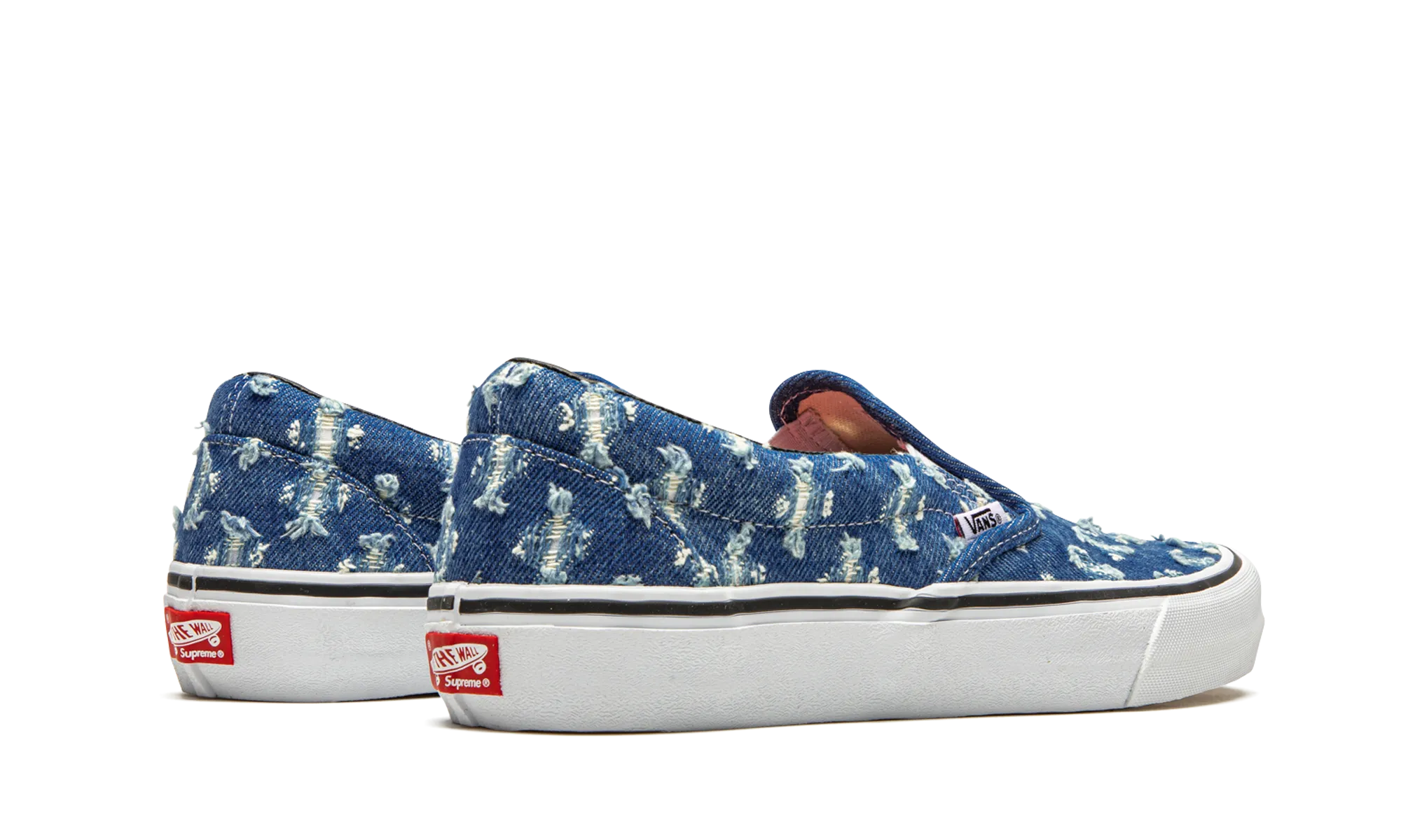 Goal Hike Slip-On Pro "Supreme - Blue Hole Punch Denim"
