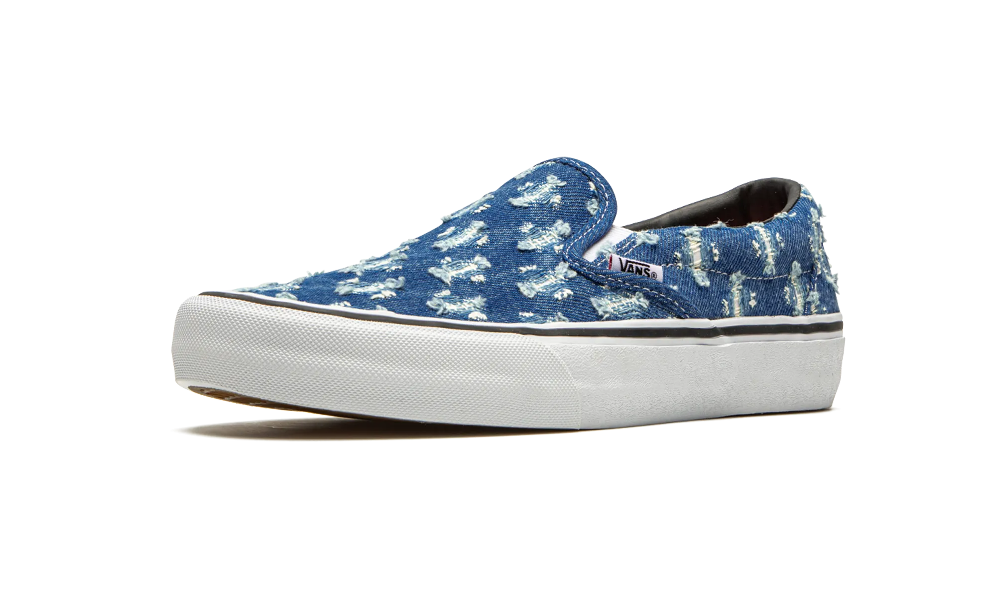Slip-On Pro "Supreme - Blue Hole Punch Denim" Park Picnic