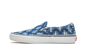 Breathable Comfort Slip-On Pro "Supreme - Blue Hole Punch Denim"