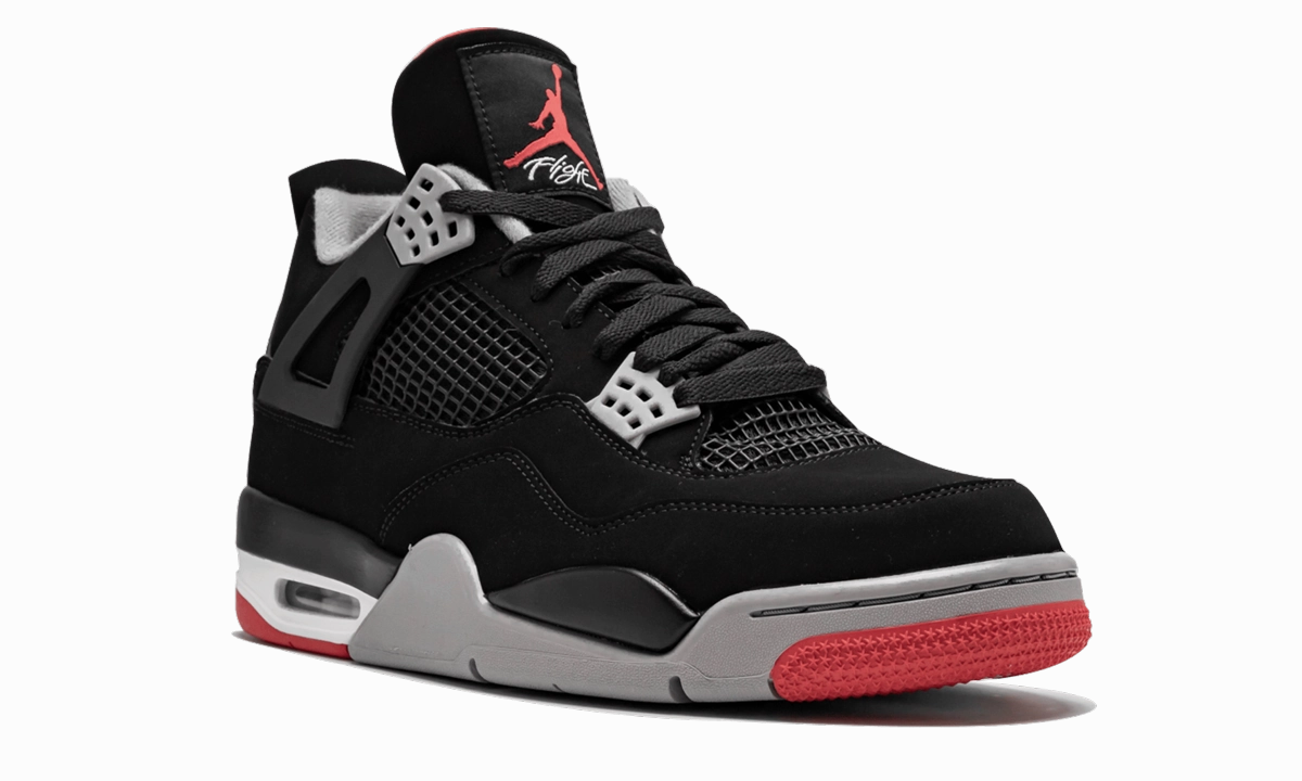 Casual Moves Outdoor Stroll Air Jordan 4 Retro "Bred 2019"