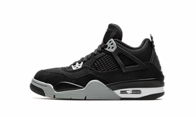 Air Jordan 4 GS "Black Canvas" Speed Fit