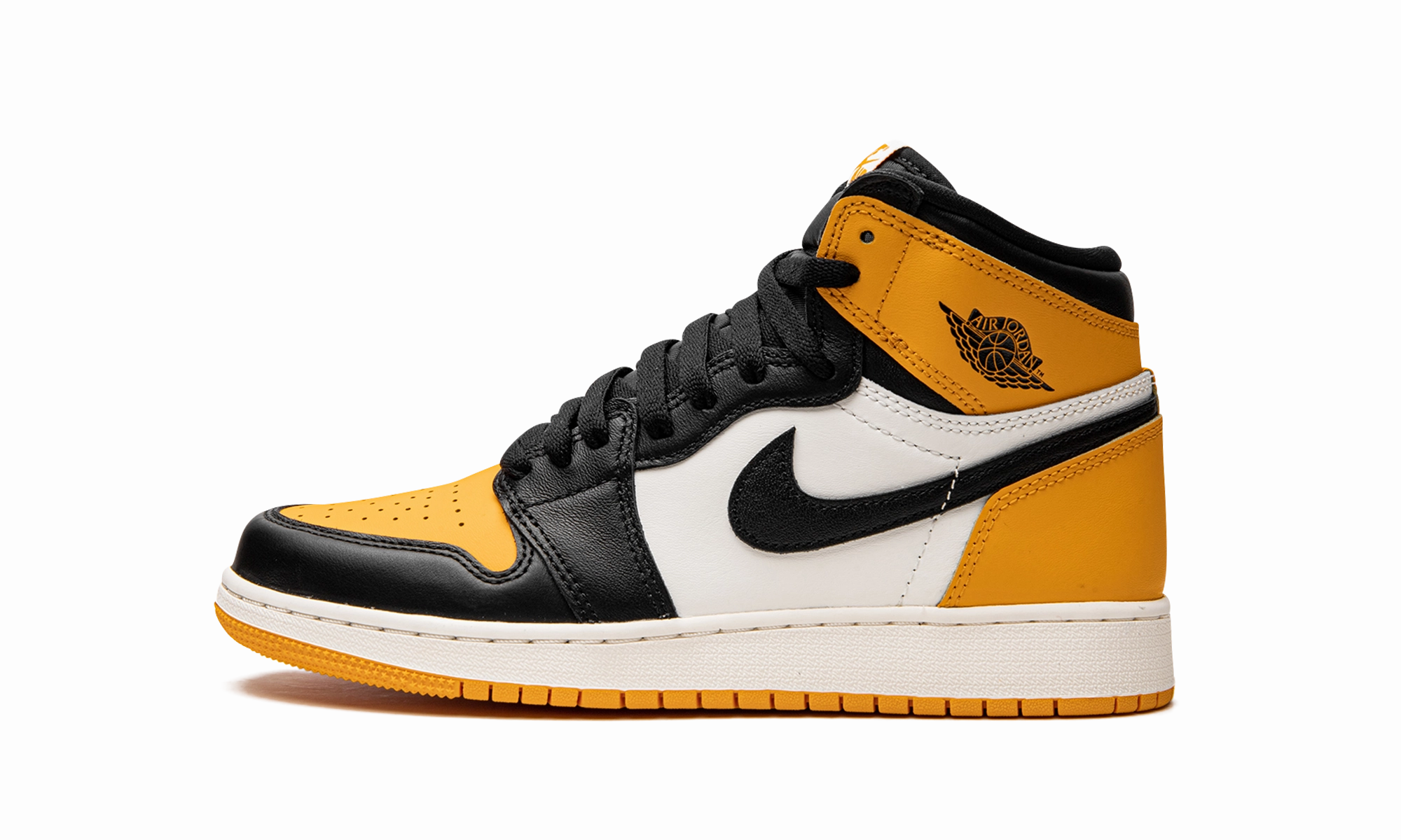 Air Jordan 1 GS "Yellow Toe" Timeless Look Clean Fit