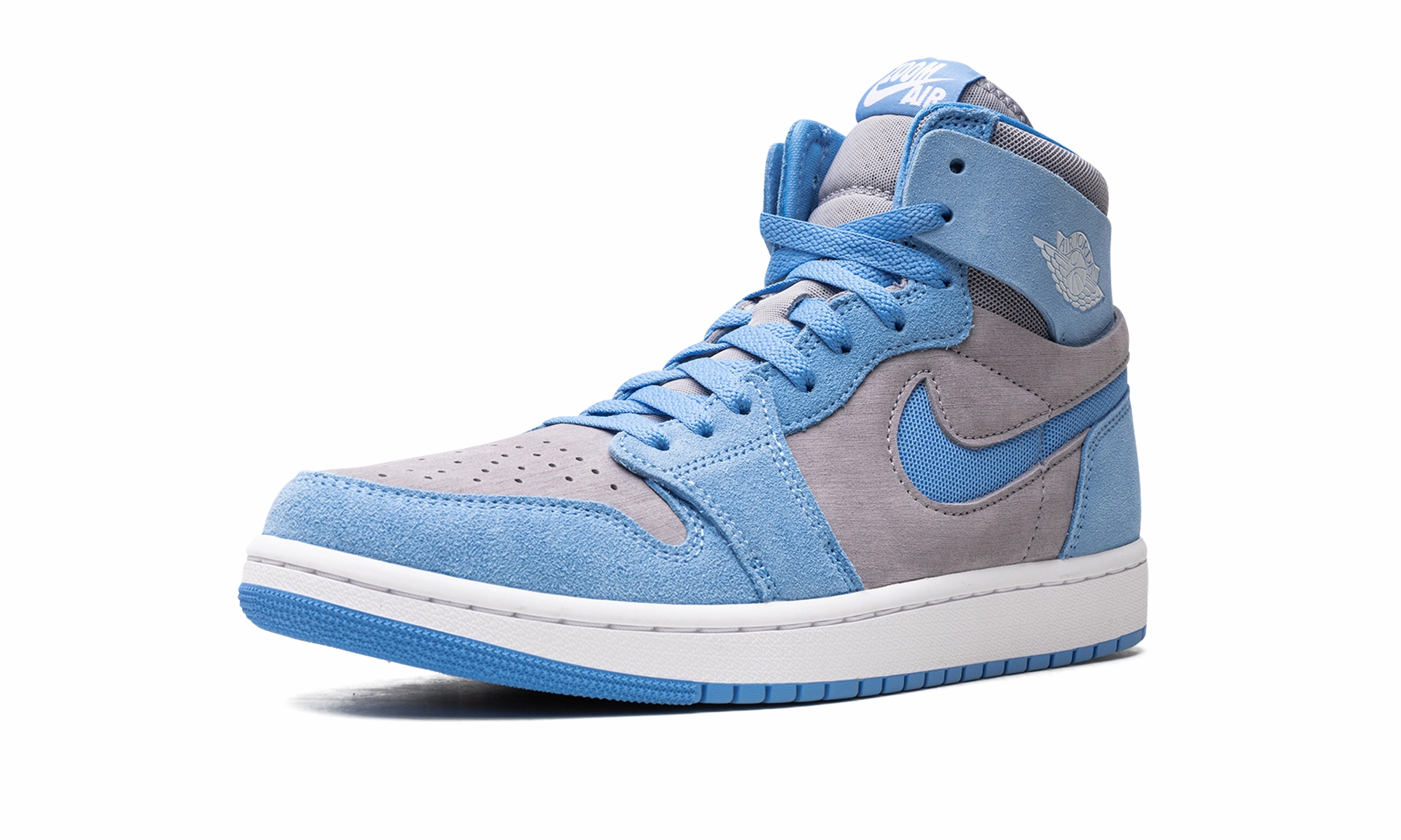 Air Jordan 1 Zoom CMFT 2 "University Blue" Non-marking sole Slip-resistant support