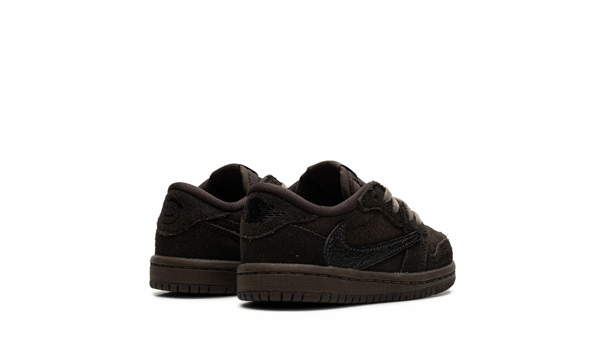 Air Jordan 1 Low OG TD "Travis Scott - Velvet Brown" Flexible Fabric All-weather breathability