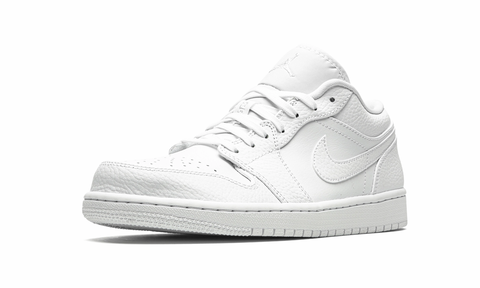 Cushioned Support Air Jordan 1 Low "Triple White"