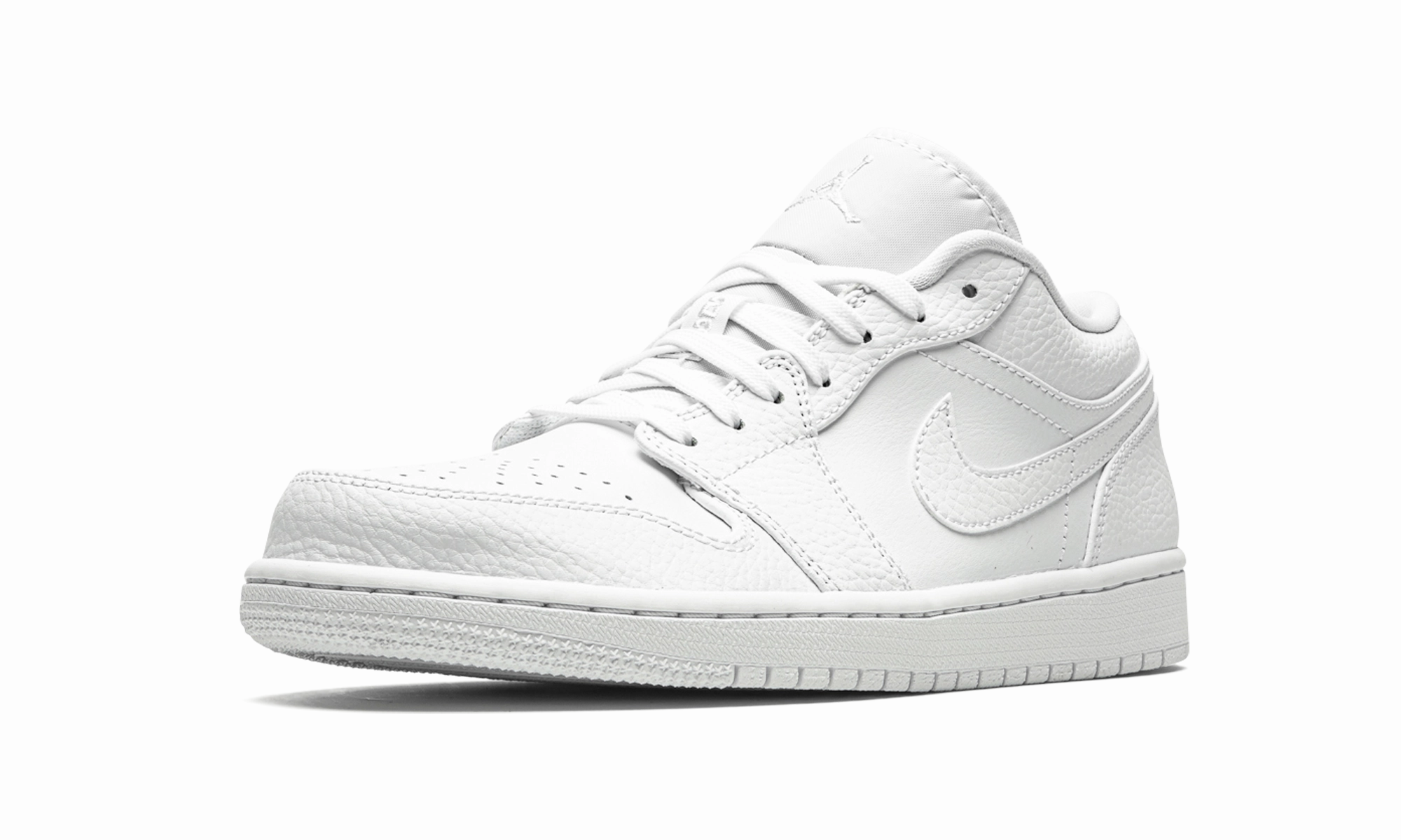 Custom Fit Air Jordan 1 Low "Triple White"