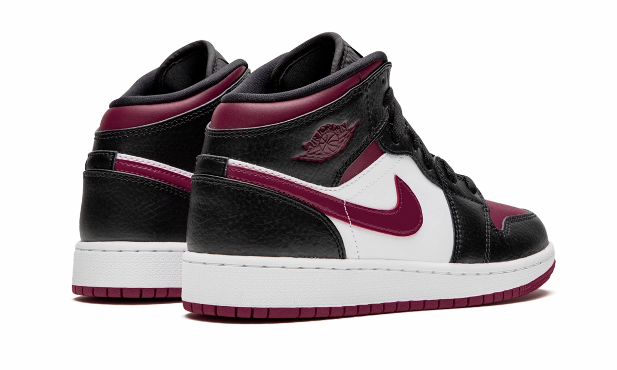 Air Jordan 1 MID GS "Bred Toe" Support Cushion