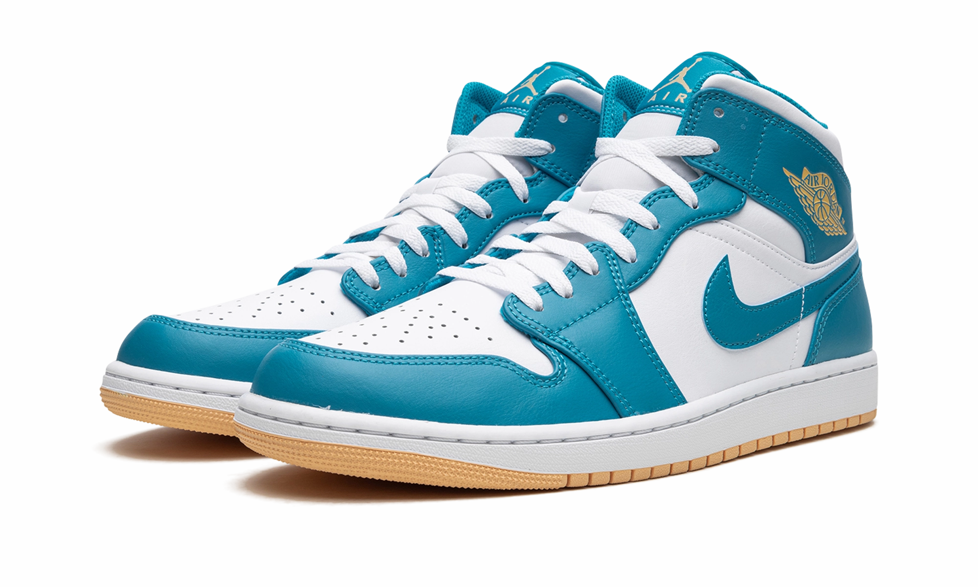 Power Step Secure Grip Air Jordan 1 Mid "Aquatone"