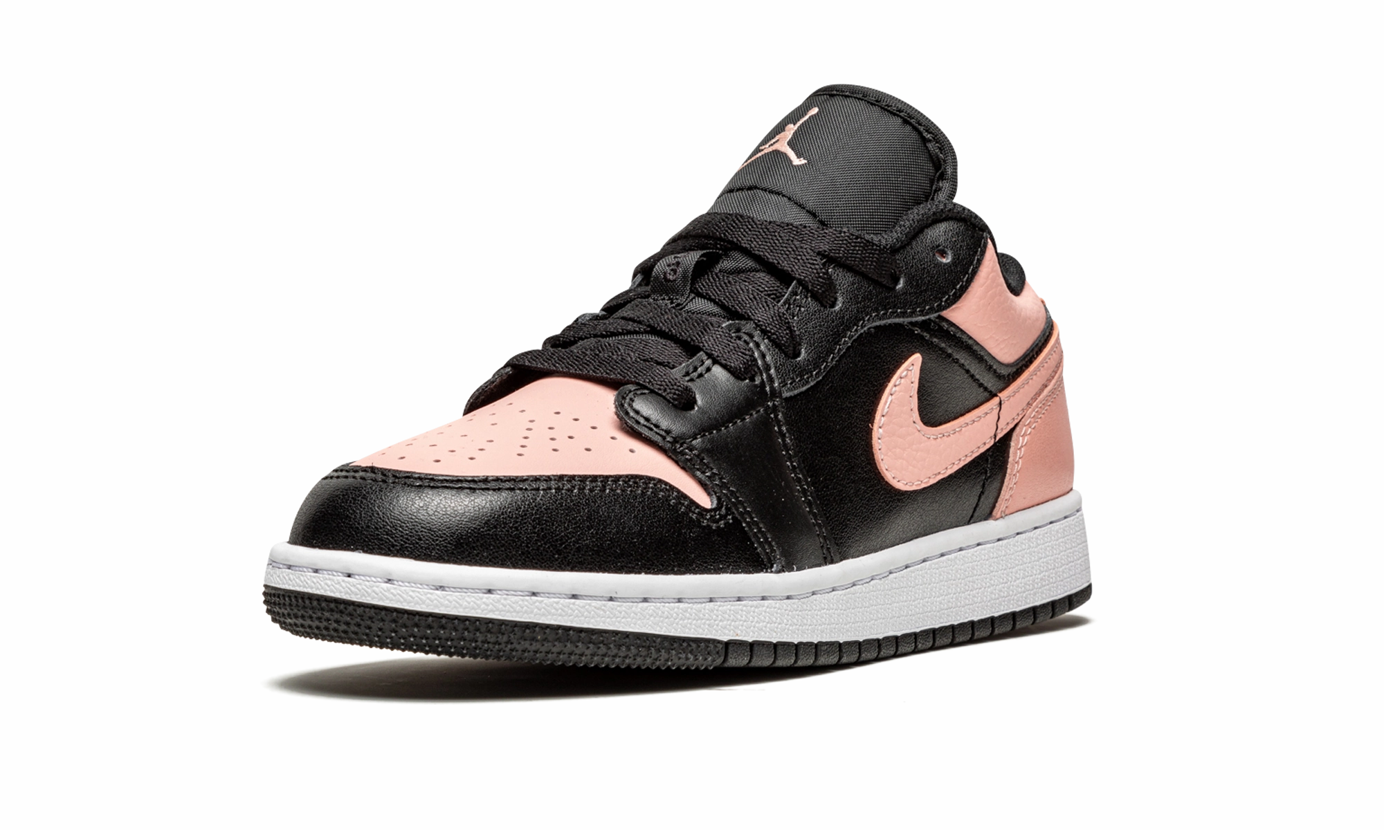 Lifestyle Athlete Smooth Performance Air Jordan 1 Low GS "Black / Arctic Orange"