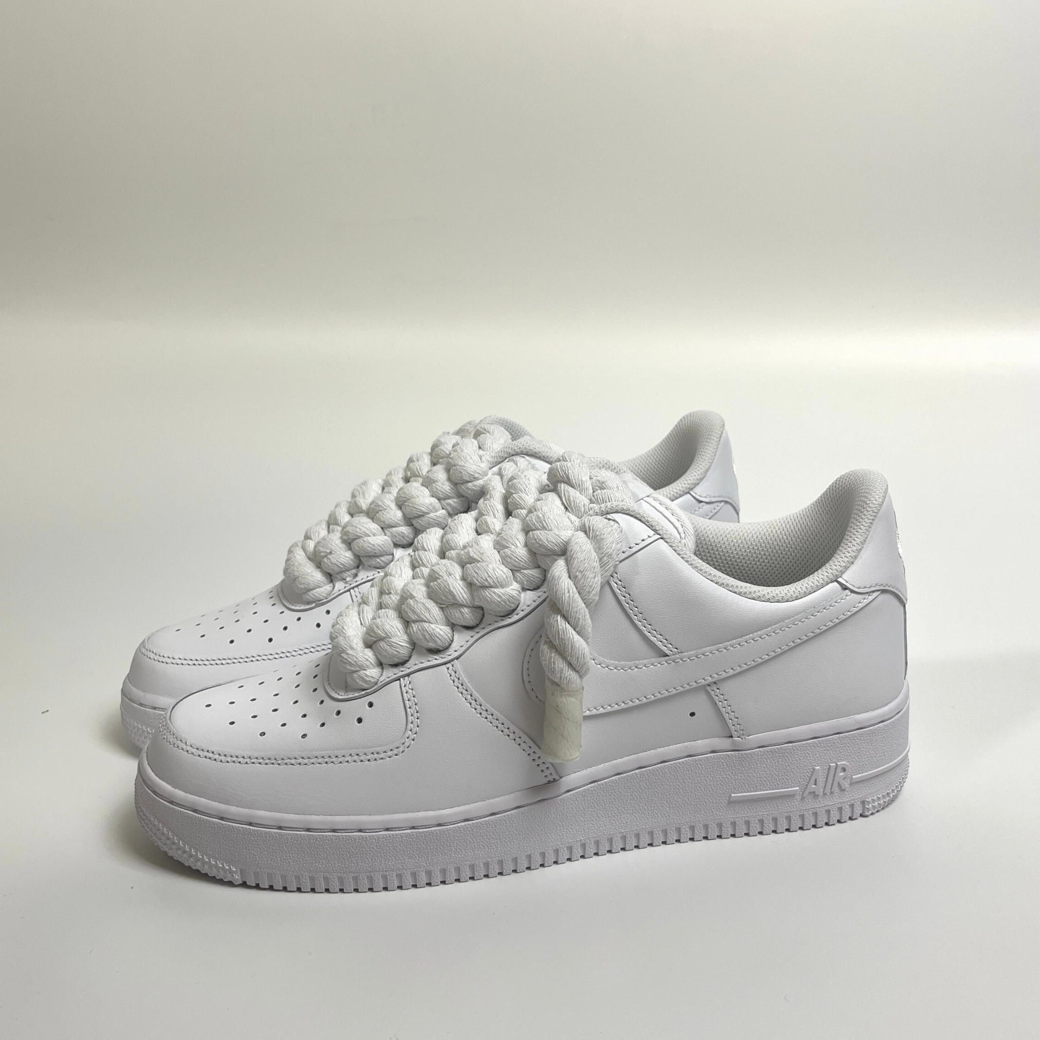 Elite runner road shoes Rope Air Force 1 - Pure White