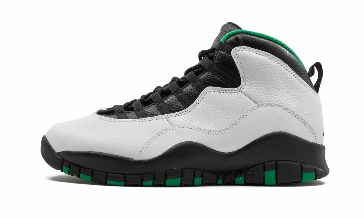 Air Jordan 10 "Seattle Supersonics" Seamless Design Heel Cushioning