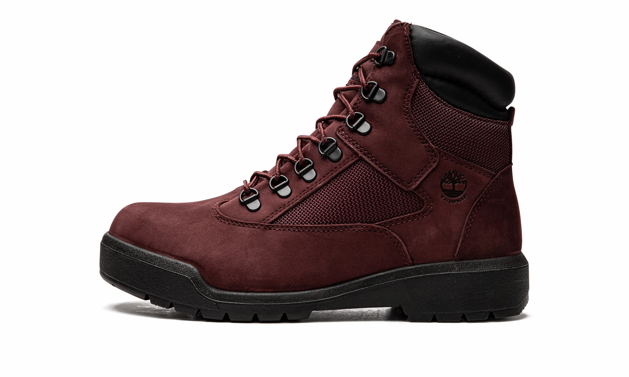 6 Inch Field Boot Port Collect "Burgundy" Effortless Look Pull-on style